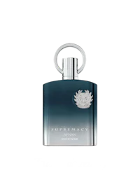 a bottle of interlude man edp on a black background