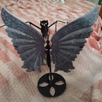 Ruby in Kyanite butterfly wing set $35