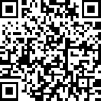 a black and white qr code