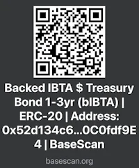 backed ibta $ treasury bond 1 yr btaa qr code
