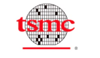 the tsmc logo on a white background