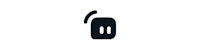 a black icon of a phone on a white background