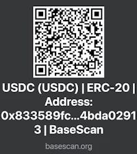 the qr code for usdc erc 20 address