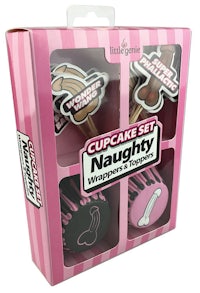 cupcake set naughty wrapper set