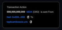 a screenshot of a transaction action on a mobile phone