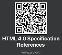 html 4 0 specification references