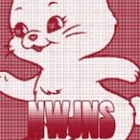 an image of a cat with the words nwns on it