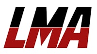 the lma logo on a white background