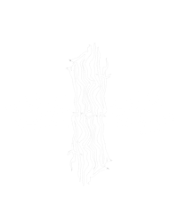 a cross with zebra stripes on a black background