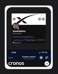 cronos launch - screenshot