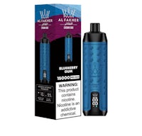 a blueberry gum e-liquid in a box