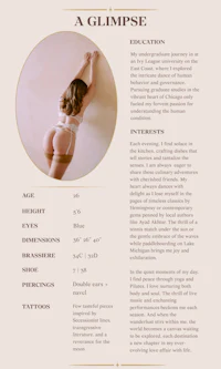 Aurora Astyr Chicago companion portrait white lingerie stockings garter belt girlfriend experience gfe