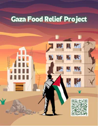 qr code for the gaza food relief project