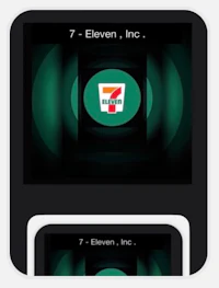 7 eleven inc logo sticker