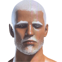 a man with a white beard and white hair