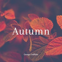a photo of autumn leaves with the words'autumn'
