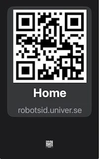 qr code for home - screenshot