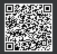 a qr code on a black background