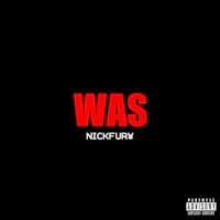 a black background with the words'was'on it
