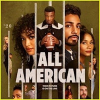 the poster for all american