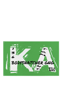 a green sticker with the word bodywarriors on it