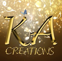 k a creations logo