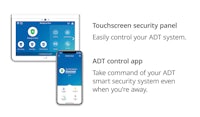 adt touch screen security panel