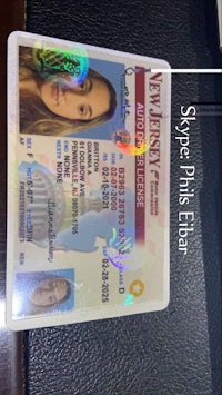 New Jersey Auto Driver License 