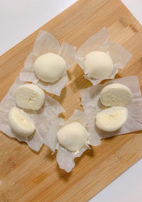 a wooden cutting board