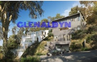 a house with the words glenaldyn on it