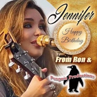 jennifer happy birthday from ron & penguin productions