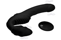 a black sex toy with a wave on it