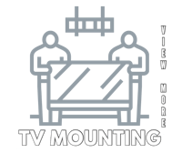 view tv mounting logo