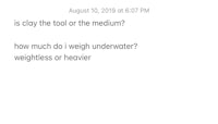 what is the tool or the medium