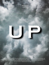a poster for the movie up with clouds in the background
