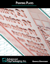 an image of a printing plate with the words printed on it