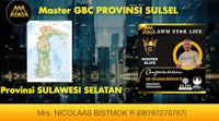 master gcproving sulawesi selatan