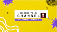 welcome to my channel