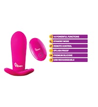 a pink vibrator with different features