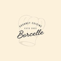 a logo for gourmet cuisine borelle
