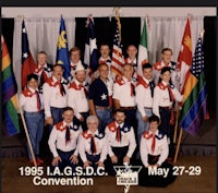 a group of people posing for a picture