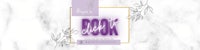 the cover of a book with a purple background
