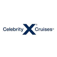 celebrity cruises logo on a black background
