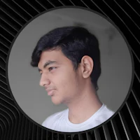 a man in a white shirt with a black background