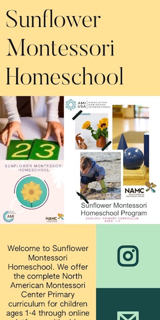 Sunflower Montessori Homeschool
