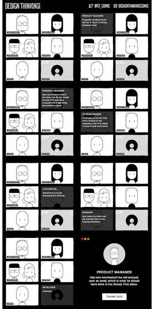 65 Anatomy of a Zoom call DESIGN THINKING!