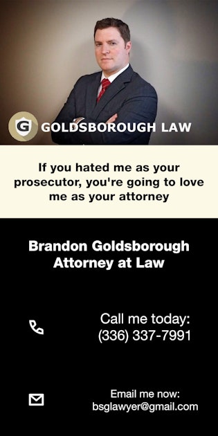Greensboro High Point Winston Salem Lawyer Attorney Brandon S. Goldsborough