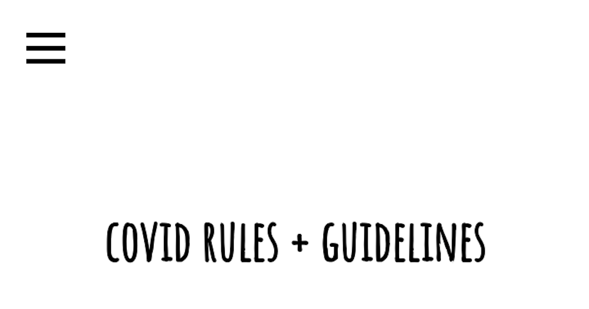 covid rules + guidelines sbm