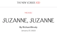 Suzanne, Suzanne by Richard Brody in The New Yorker