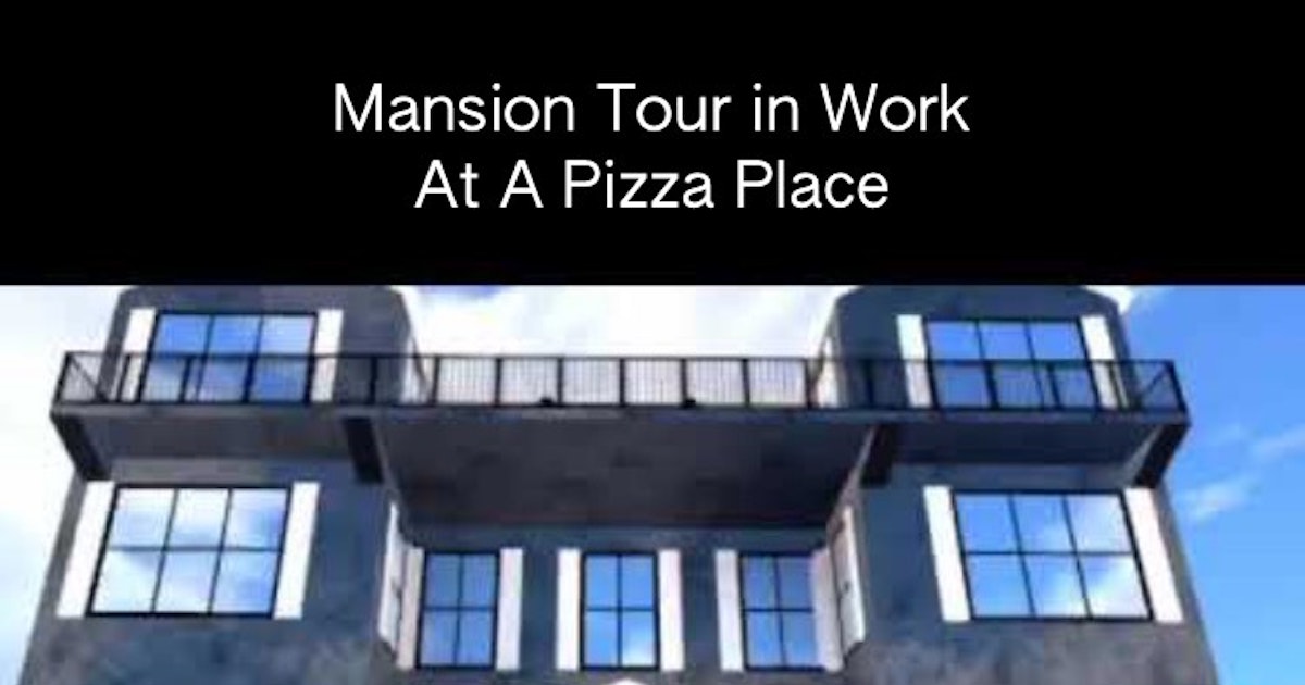 Mansion Kblocks - shows for pizza place roblox